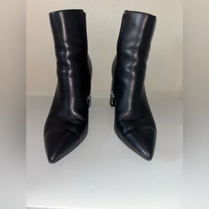 Marc Fisher Black Heeled Boots